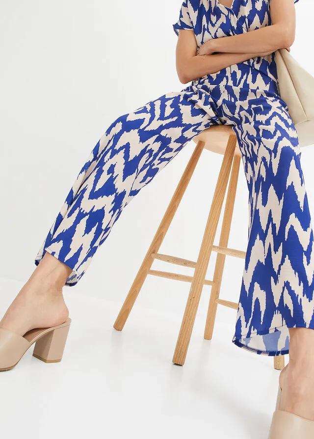 MONO AZULCREMA CON ESTAMPADO GRáFICO