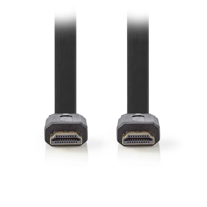 NEDIS CVGP34100BK30 CONECTOR HDMI PLANO DE ALTA VELOCIDAD  CONECTOR HDMI, 3 M, NEGRO