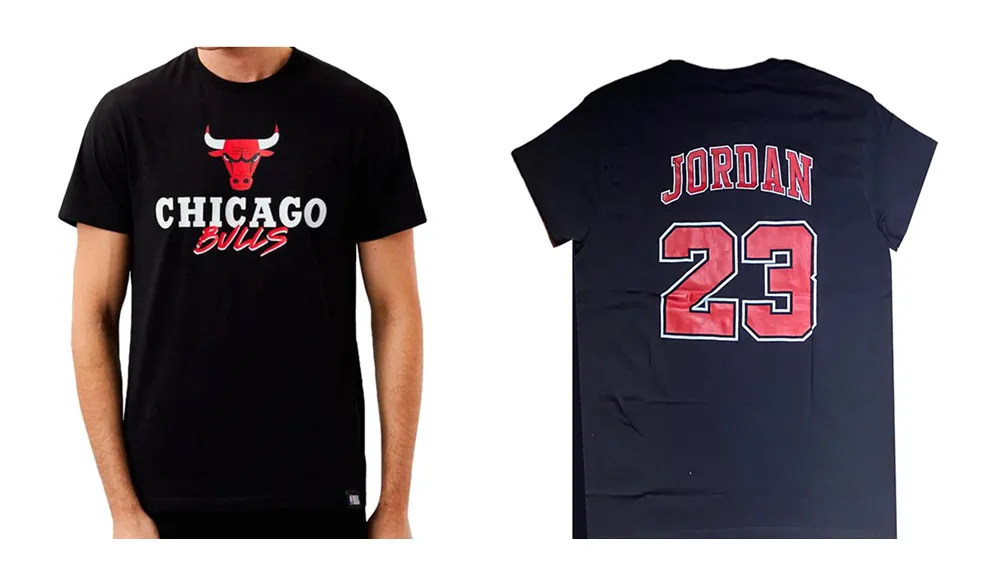 New Era NBA Chicago Bulls Script Logo # 23 JORDAN #