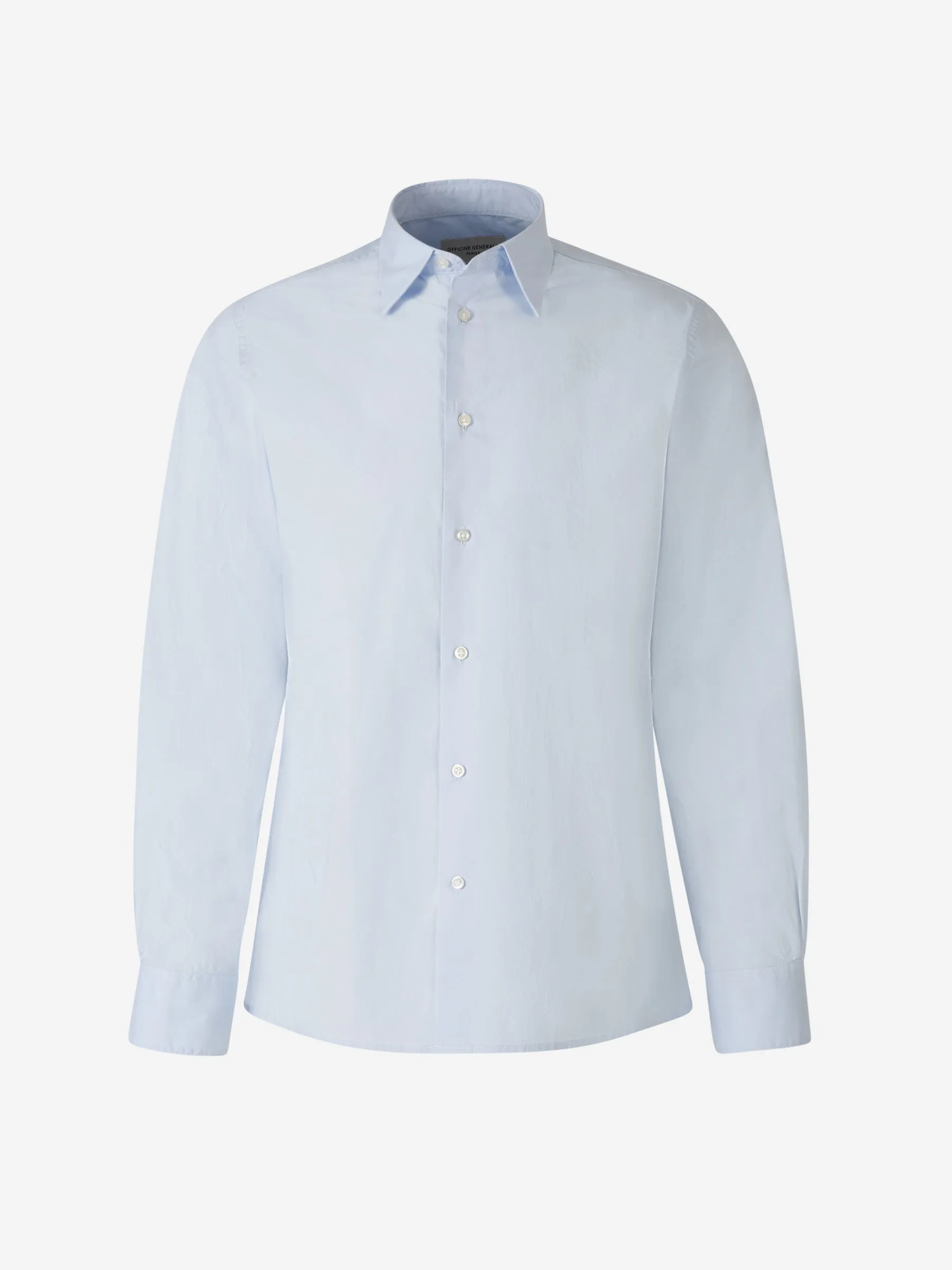 Officine Générale Camisa Lisa Algodón