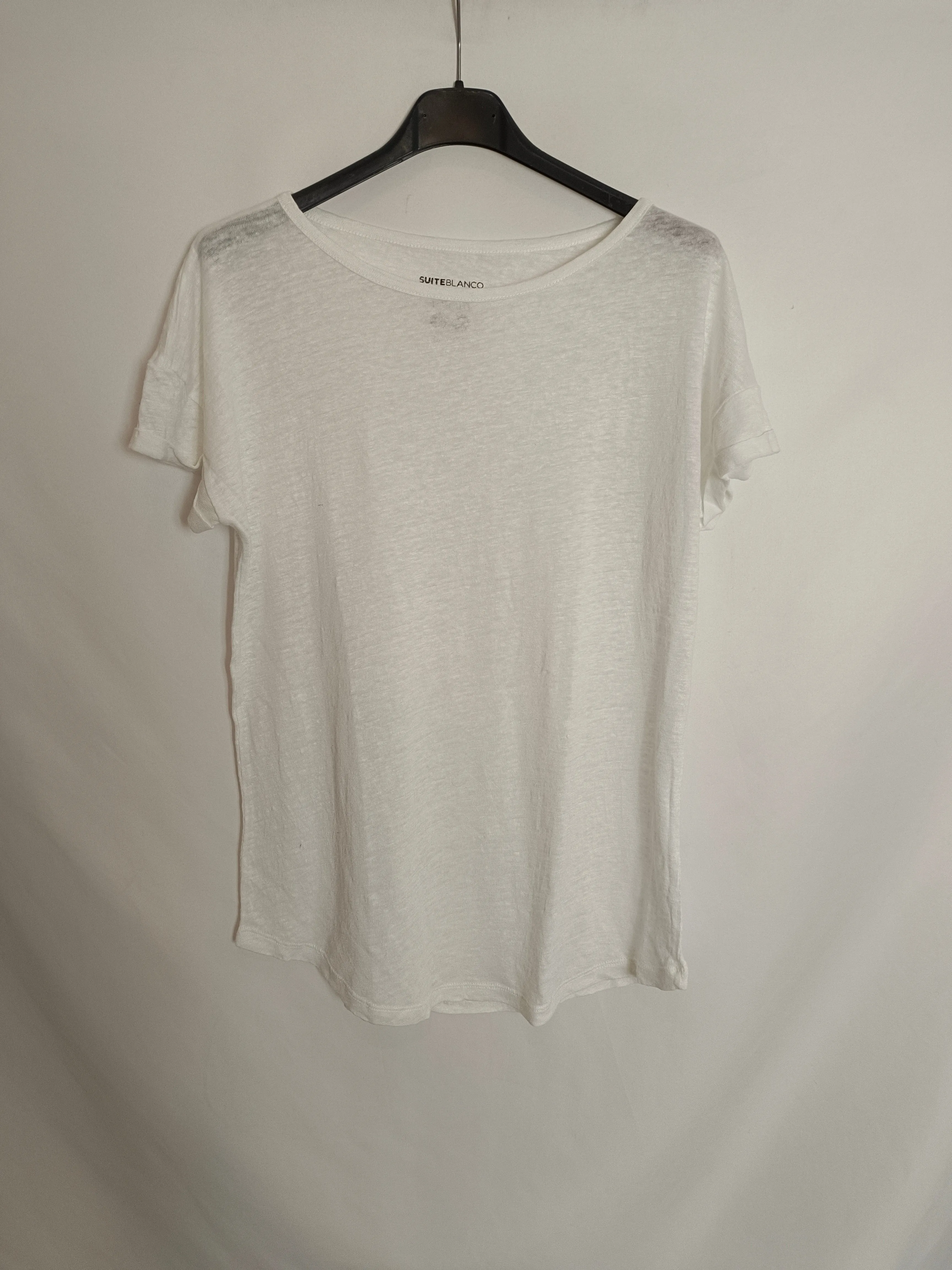 OTRAS. Camiseta blanca básica T.s