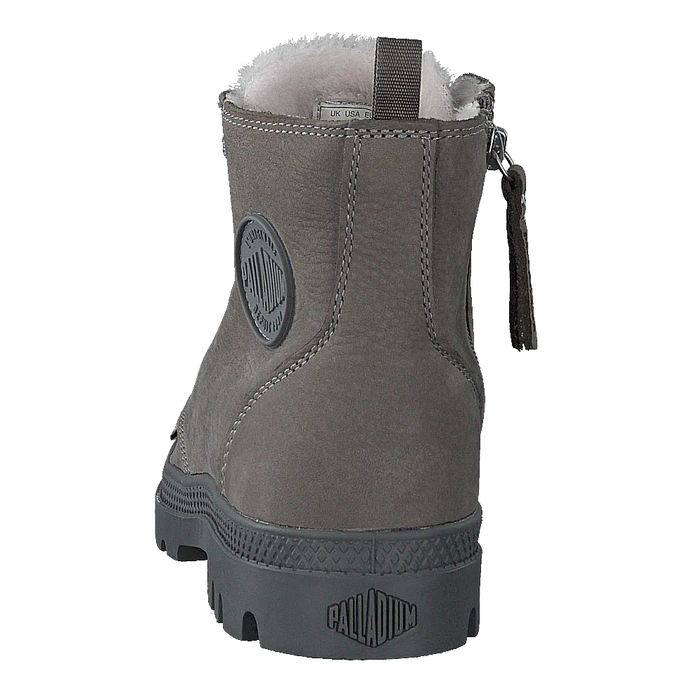 Palladium Pampa Hi Wool Zip Cloudburst