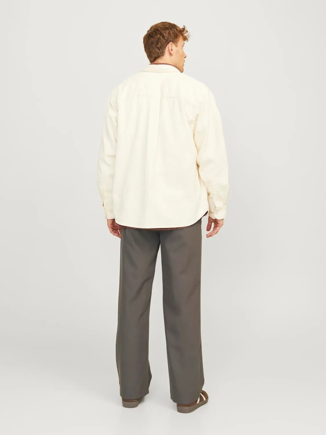 Pantalones chinos Corte wide leg | Marrón intermedio | Jack & Jones®