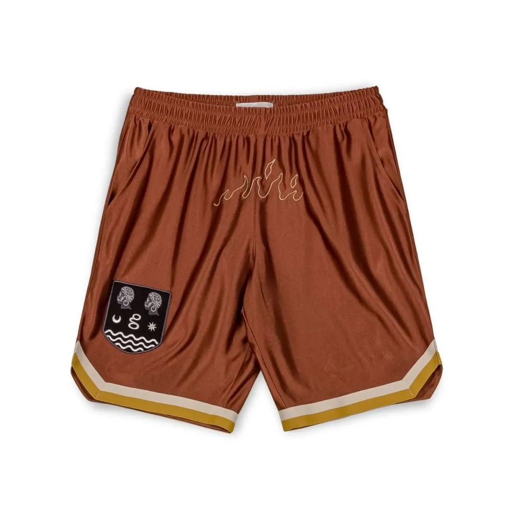 PANTALÓN CORTO GRIMEY FIRE ROUTE  BROWN | SPRING 23