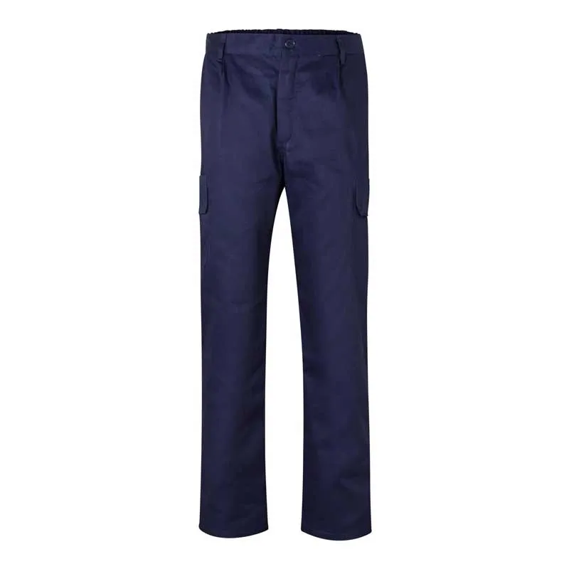 PANTALóN DE TRABAJO DE INVIERNO FORRADO AZUL MARINO  VELILLA