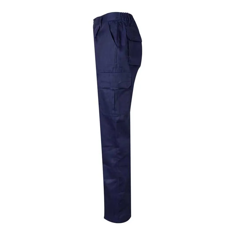 PANTALóN DE TRABAJO DE INVIERNO FORRADO AZUL MARINO  VELILLA