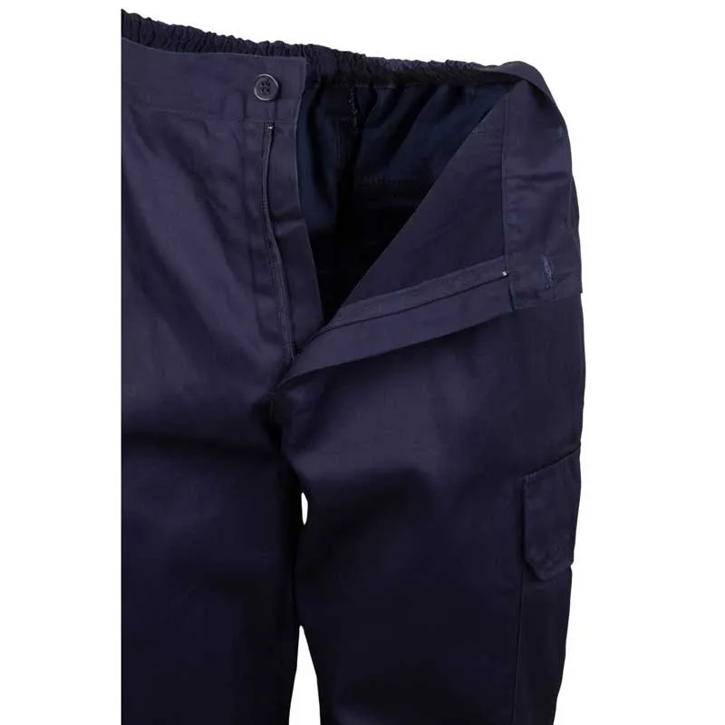 PANTALóN DE TRABAJO DE INVIERNO FORRADO AZUL MARINO  VELILLA
