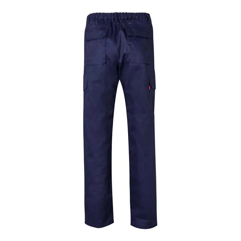 PANTALóN DE TRABAJO DE INVIERNO FORRADO AZUL MARINO  VELILLA