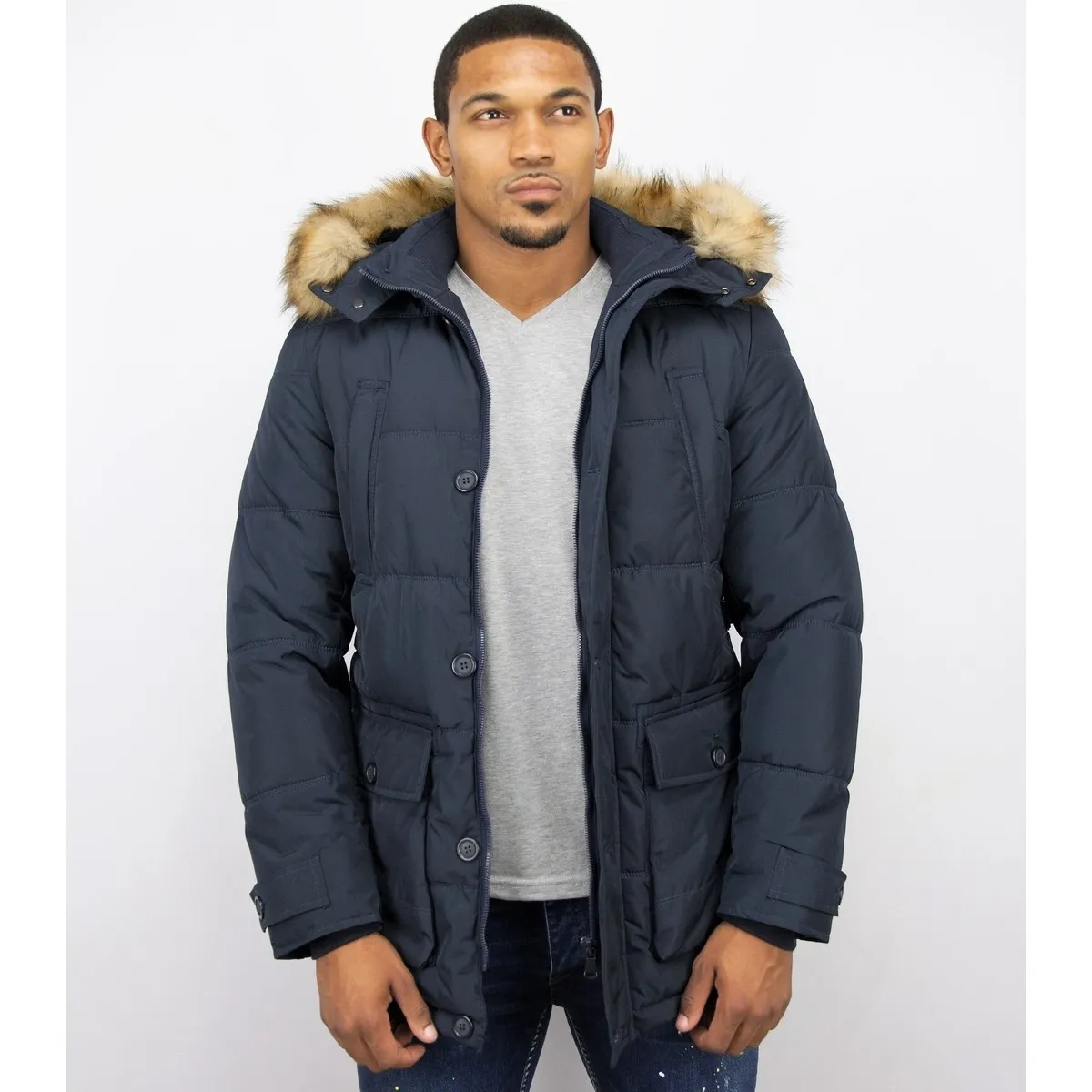Parkas Hombre Parka Hombre Capucha