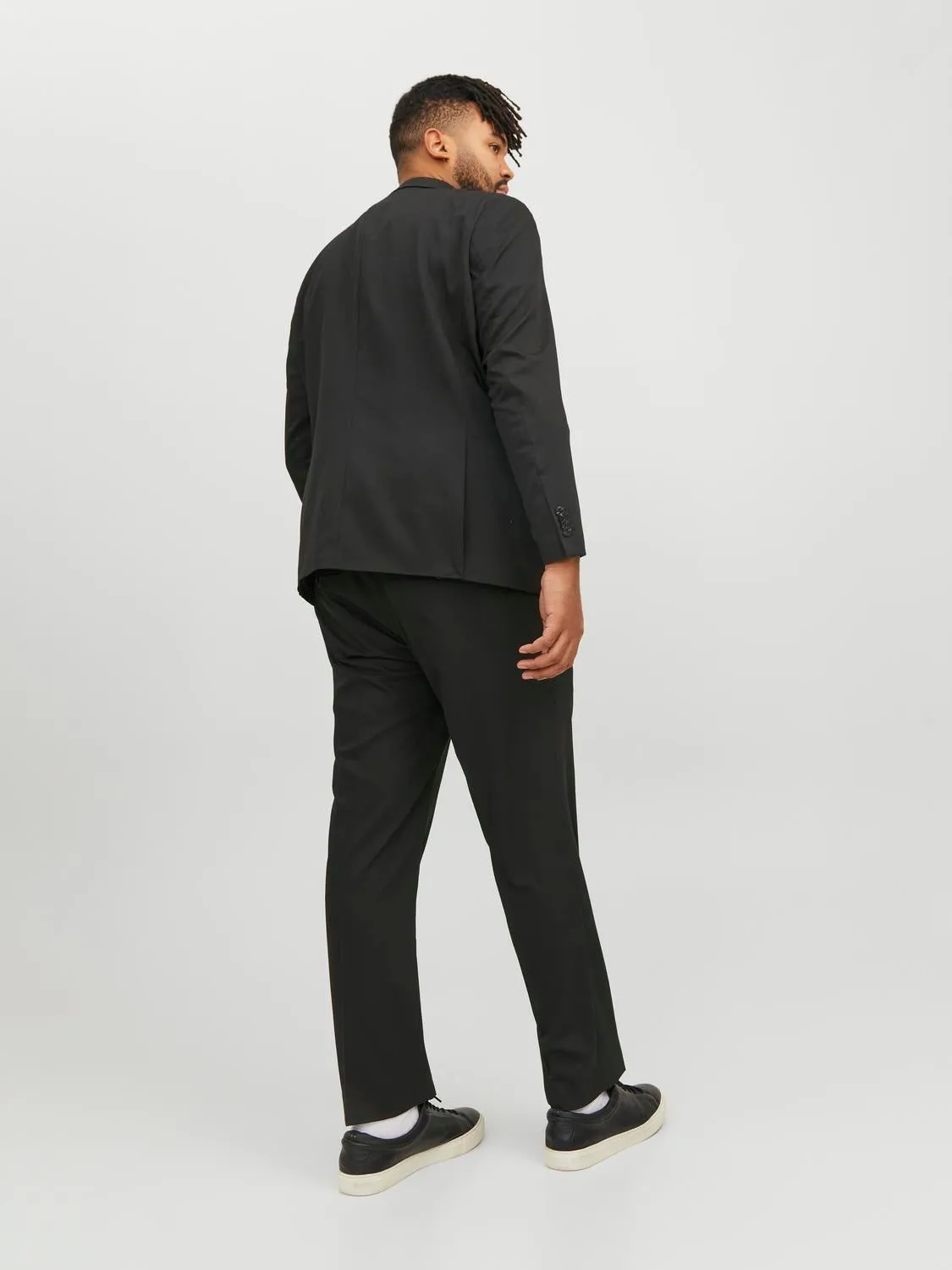 Plus Pantalones de vestir Corte slim | Negro | Jack & Jones®