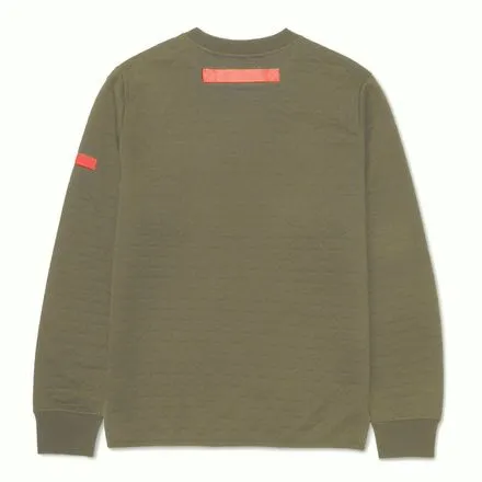 Polera Hombre Operation Freeze Quilted Crewneck