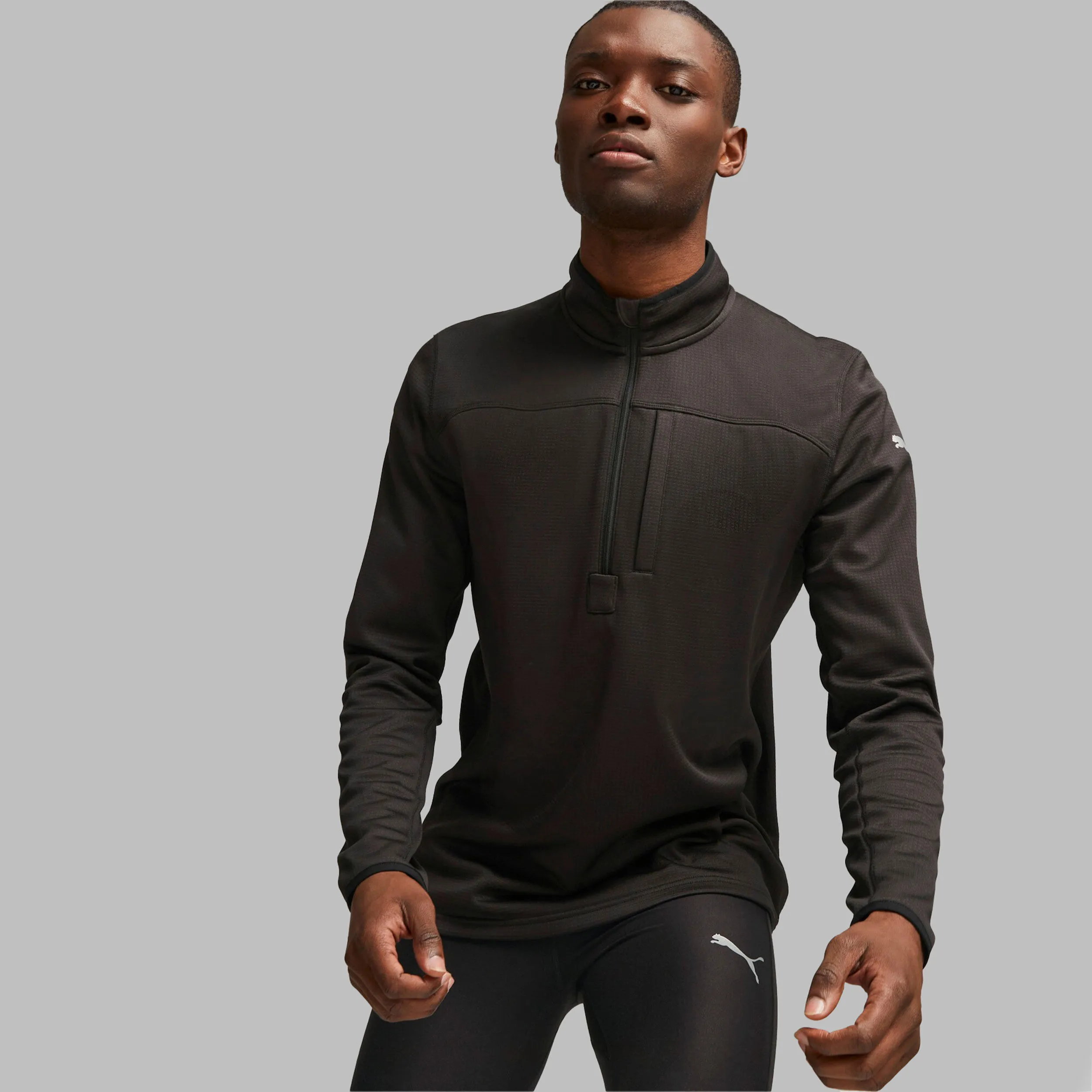 PUMA RUN MICROFLEECE HALFZIP TOP DE RUNNING HOMBRES