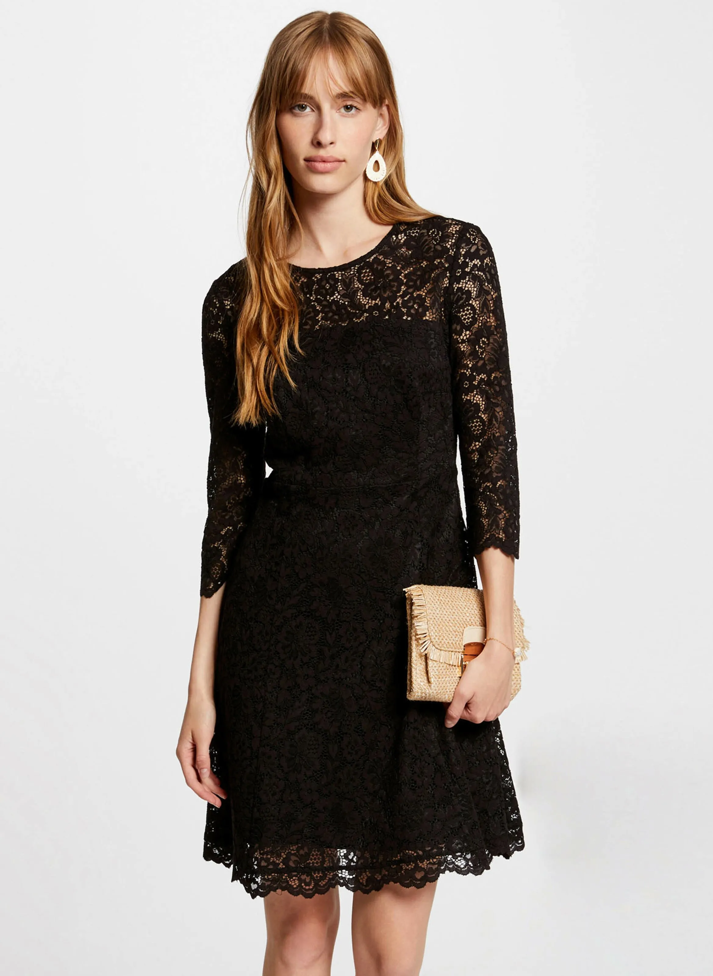RAMPLE  VESTIDO CORTO EN NEGRO