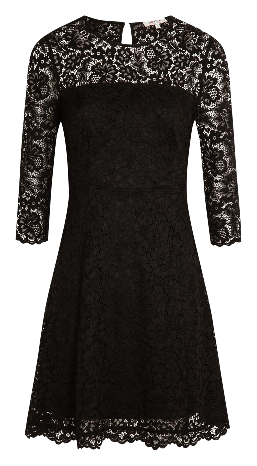 RAMPLE  VESTIDO CORTO EN NEGRO