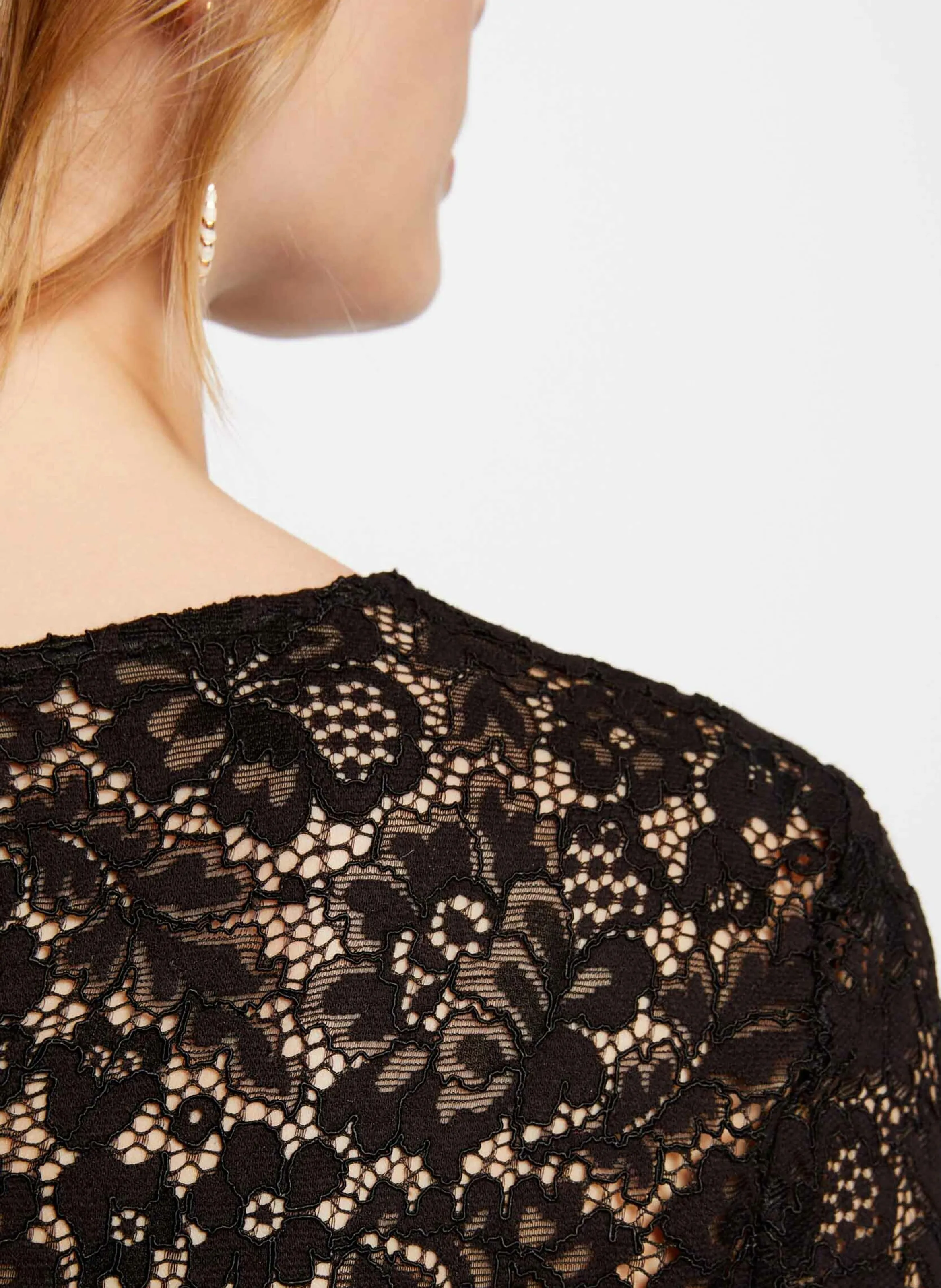 RAMPLE  VESTIDO CORTO EN NEGRO