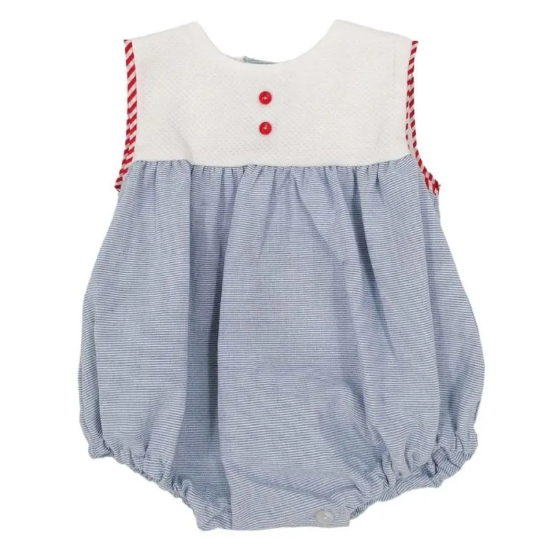 Ranita para bebé azul marinero