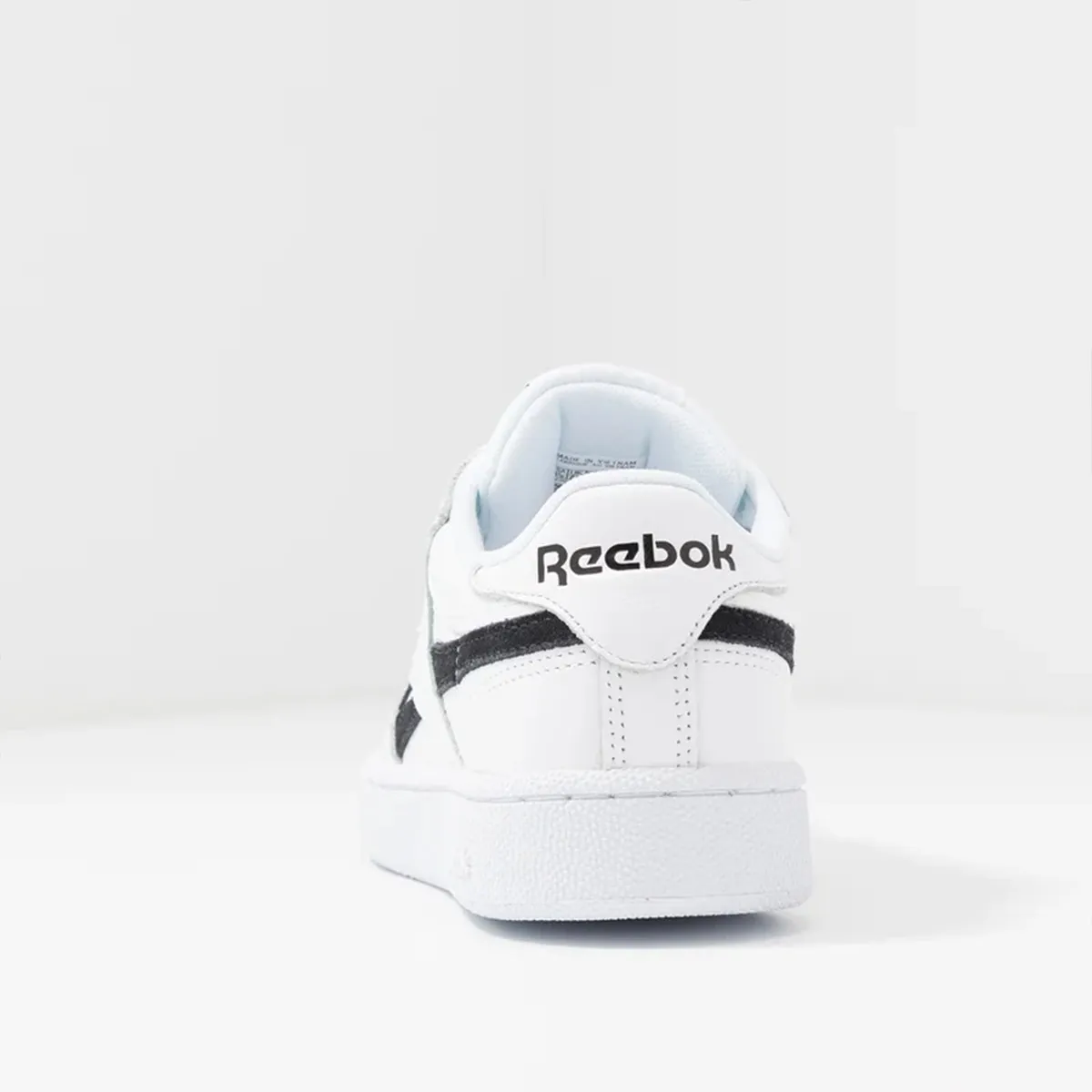 REEBOK CLUB C REVENGE WHITE / BLACK  WHITE BLUE LEATHER SNEAKERS SHOES