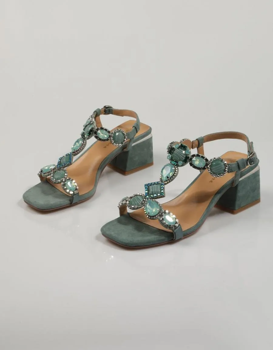  sandalias ALMA EN PENA 306 en Verde 82413
