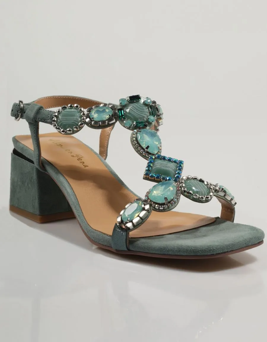 sandalias ALMA EN PENA 306 en Verde 82413