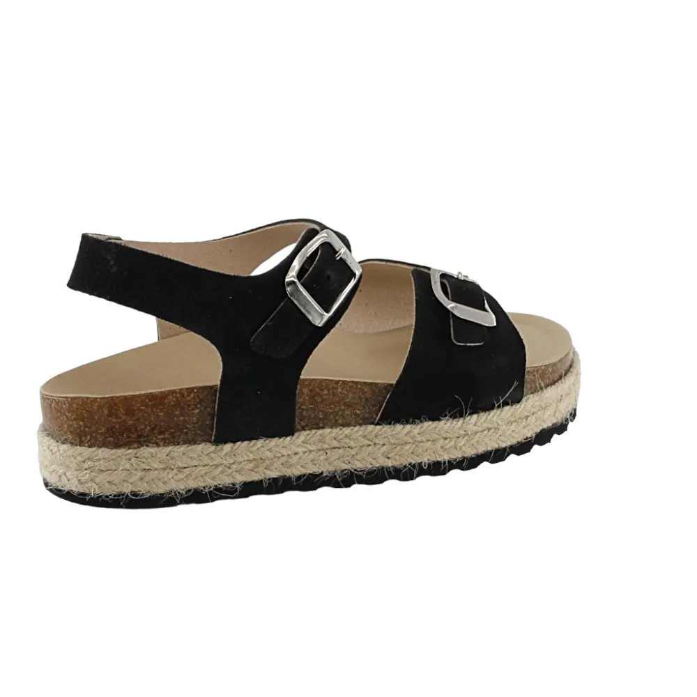 Sandalias Coquette plataforma 15183 Negro