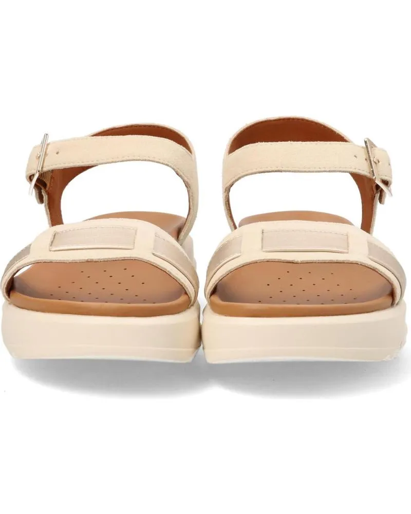 SANDALIAS DE MUJER GEOX SANDALIA COMFORT DE MUJER C5258 SAND LT GOLD