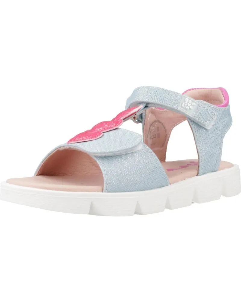 Sandalias GARVALIN  de Niña SANDALIAS NINA MODELO 242400G COLOR AZUL  VAQUERO