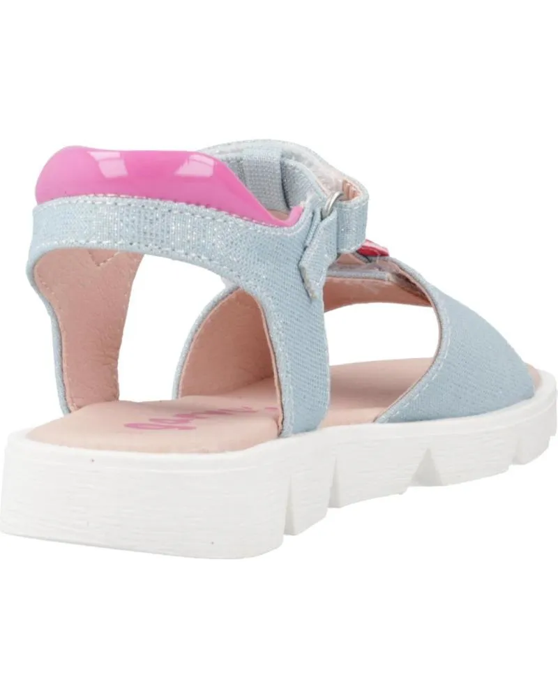 Sandalias GARVALIN  de Niña SANDALIAS NINA MODELO 242400G COLOR AZUL  VAQUERO