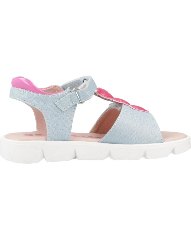 Sandalias GARVALIN  de Niña SANDALIAS NINA MODELO 242400G COLOR AZUL  VAQUERO
