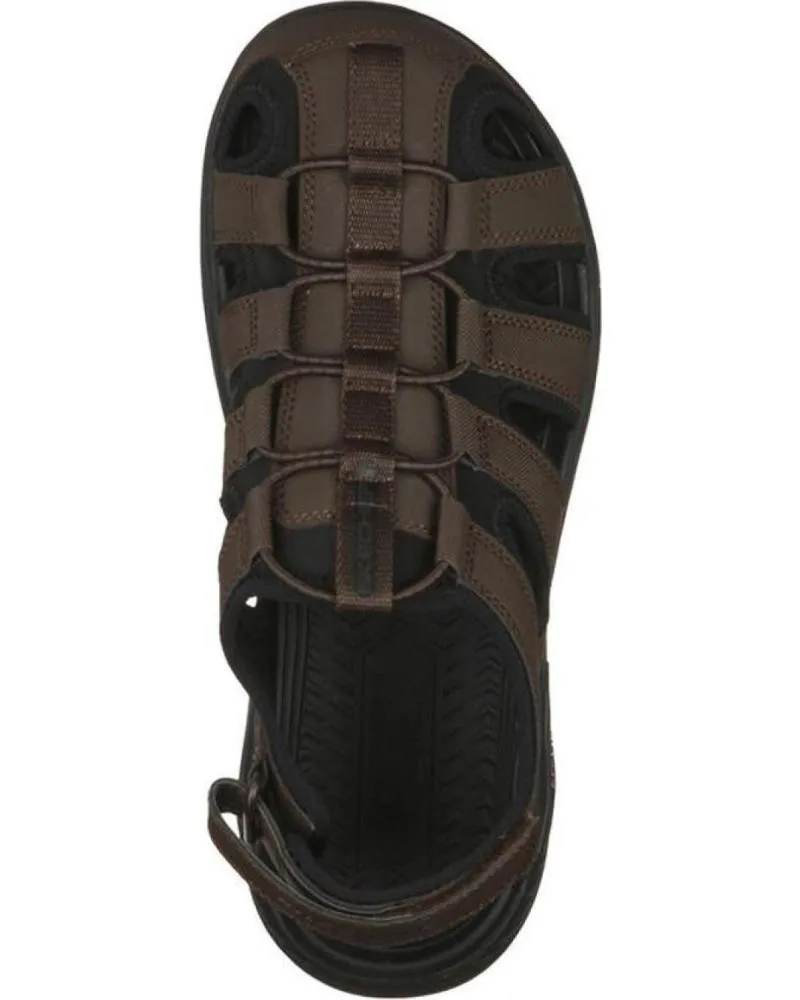 Sandalias SKECHERS  de Hombre SANDALIAS ARCH FIT MOTLET SD V  MARRóN