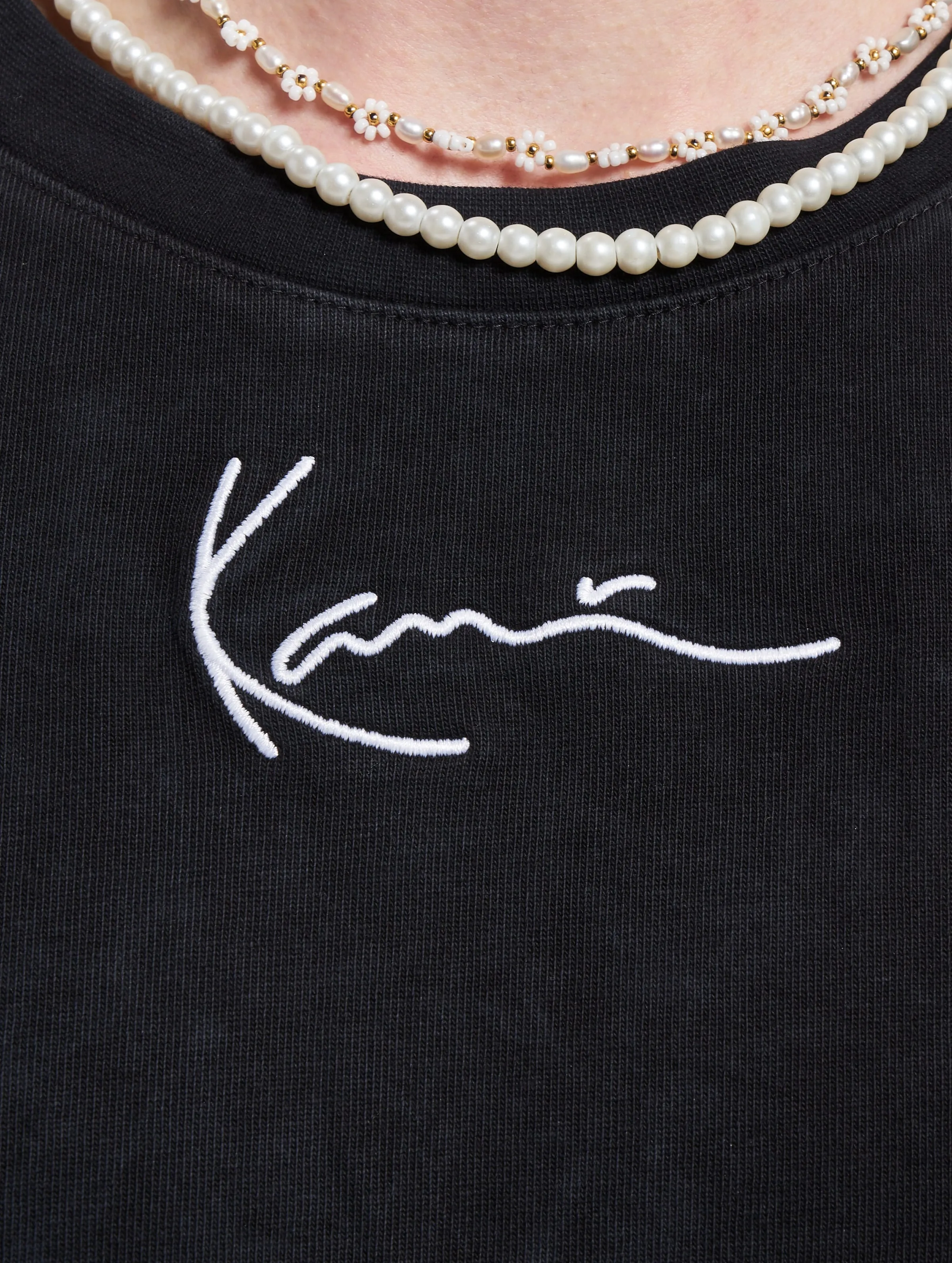 Small Signature Washed Heavy Jerse Wolf