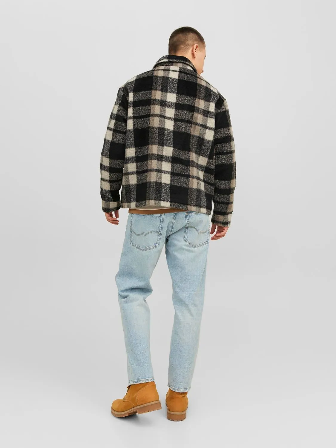 Sobrecamisa Corte regular | Marrón intermedio | Jack & Jones®