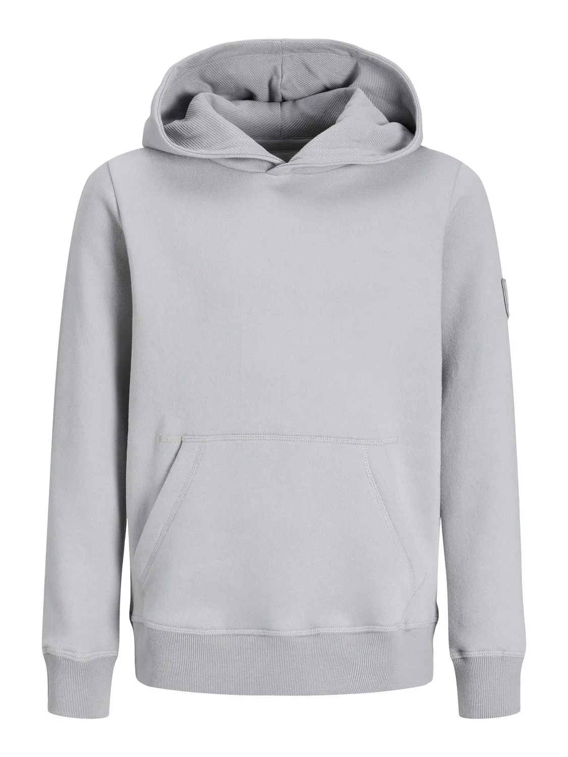 Sudadera con capucha Liso Junior | Gris intermedio | Jack & Jones®
