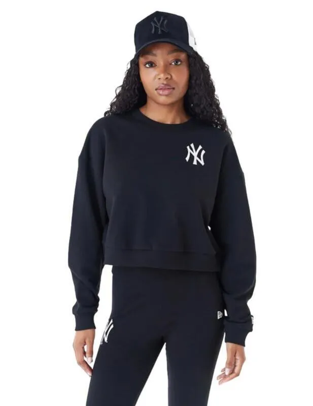 Sudadera New Era Mlb Le Crop Crew Neyyan