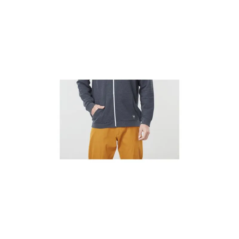 Sudadera Picture Basement Zip (Azul oscuro melange) hombre