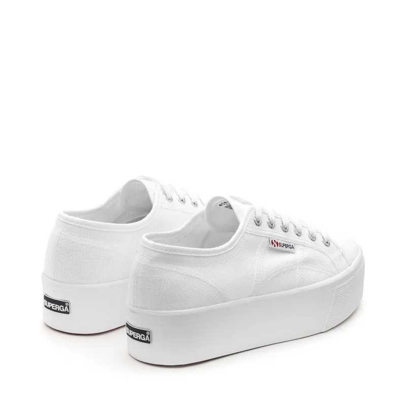 Tenis Plataforma Blancos 2790 Platform Mujer Superga