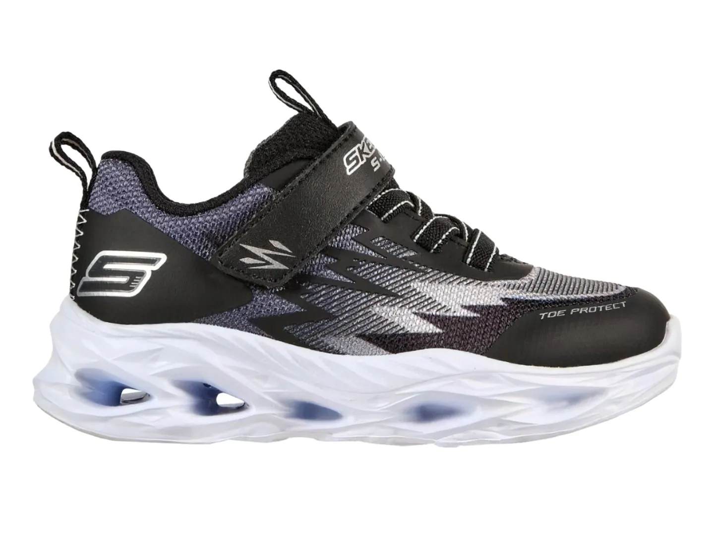 Tenis Skechers Vortex Negro Para Niño