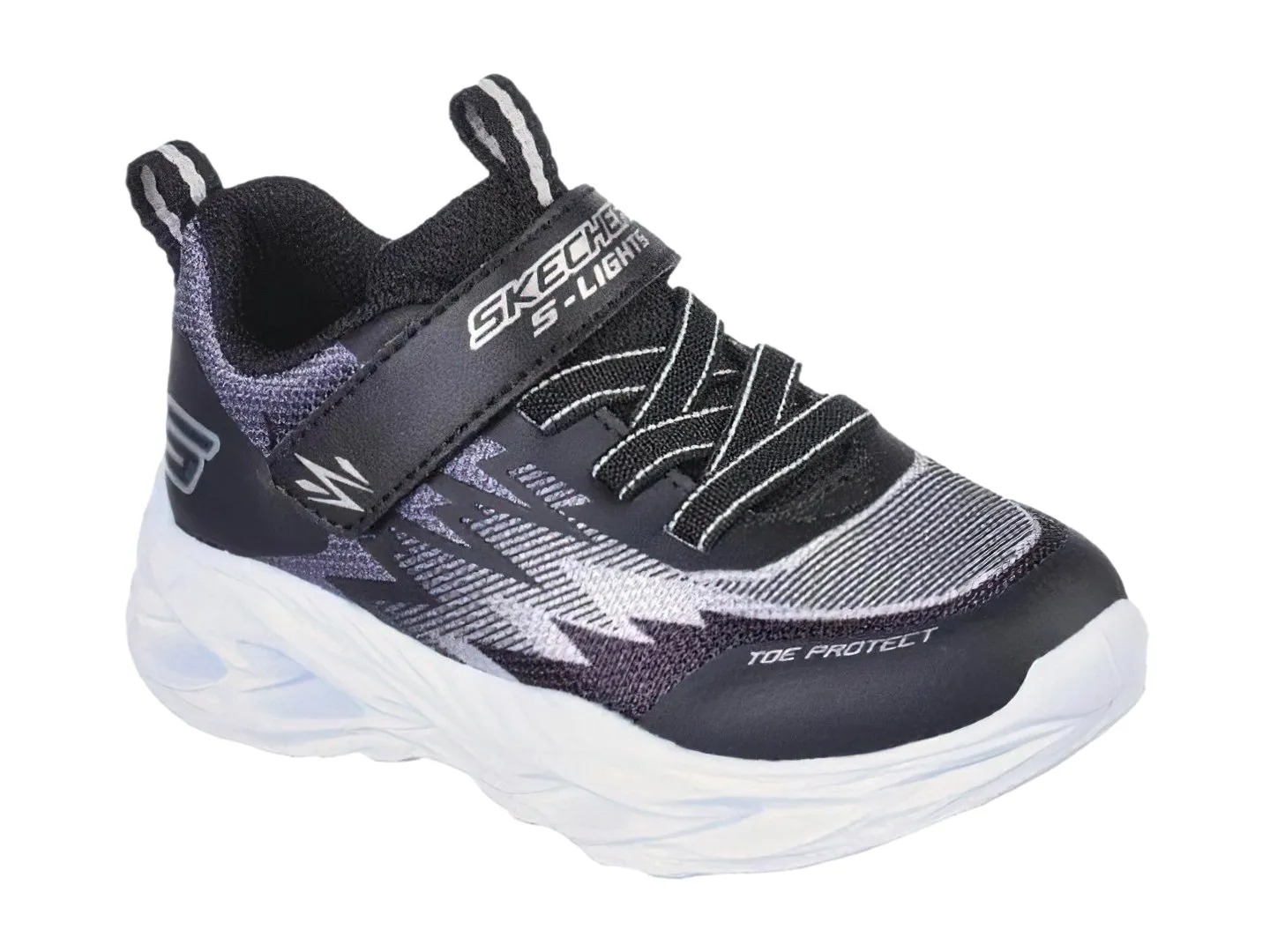 Tenis Skechers Vortex Negro Para Niño