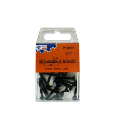 TIRAFONDO PLADUR NEGRO C/17 PROFER TOP 3,5X25MM 48564PT0535