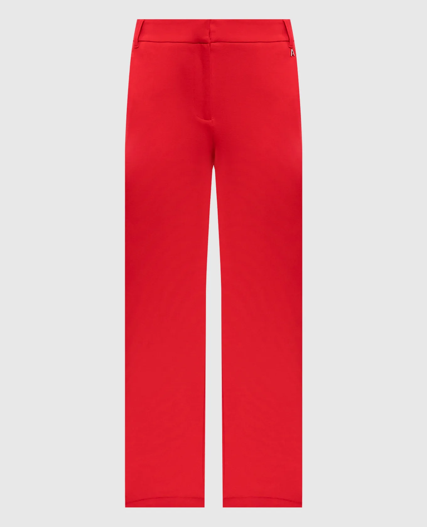 Twinset Actitude Red pants with metallic logo