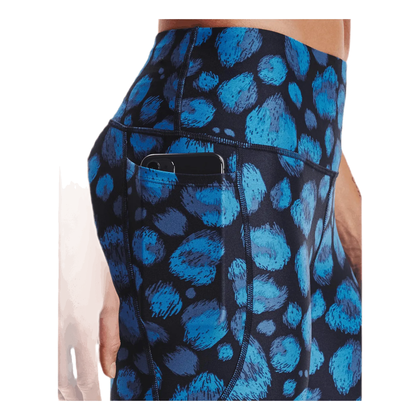 Under Armour HG Armour AOP 7/8 Leg NS Blue