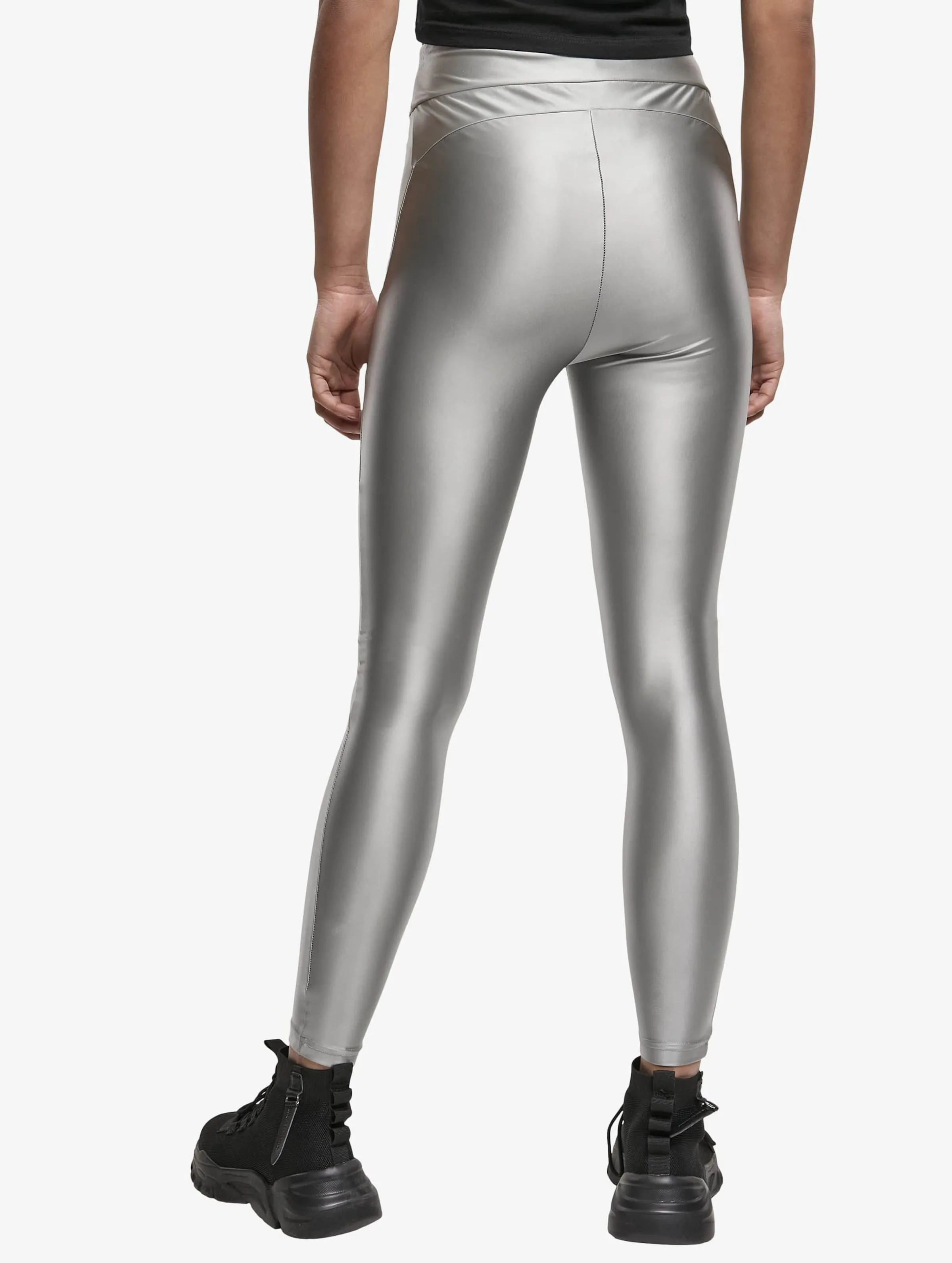 Urban Classics Ladies Highwaist Shiny Metallic Leggings