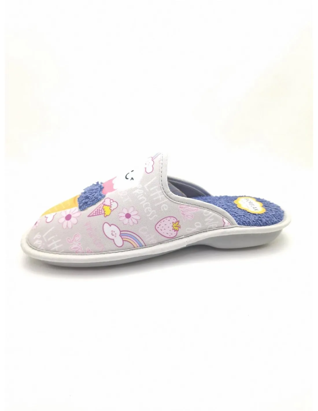 Zapatilla de mujer Biorelax en perla 4020