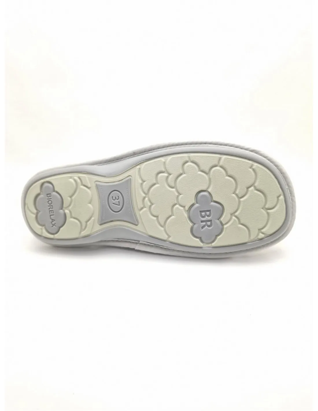 Zapatilla de mujer Biorelax en perla 4020