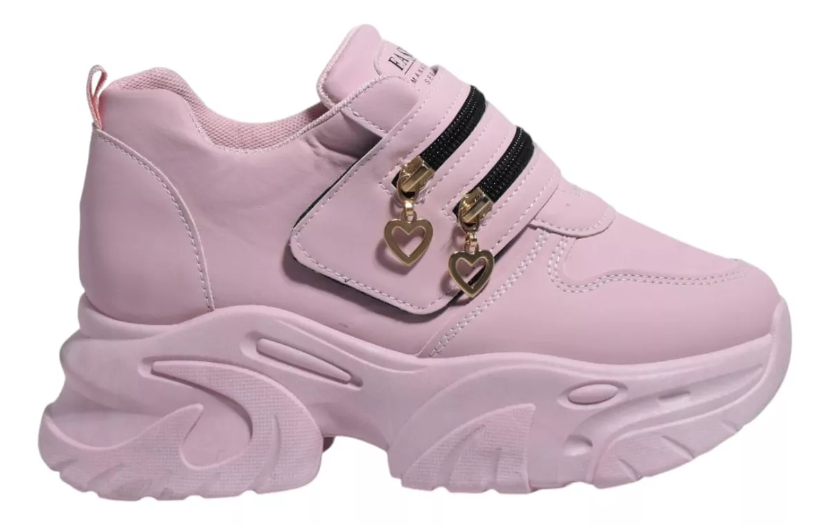 Zapatilla Plataforma Mujer Urbana  Liviana Comoda Bbo