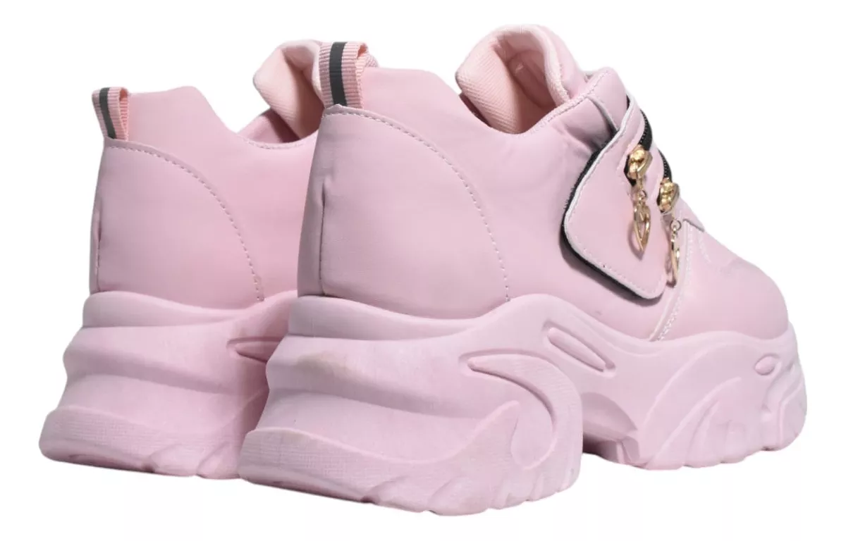 Zapatilla Plataforma Mujer Urbana  Liviana Comoda Bbo