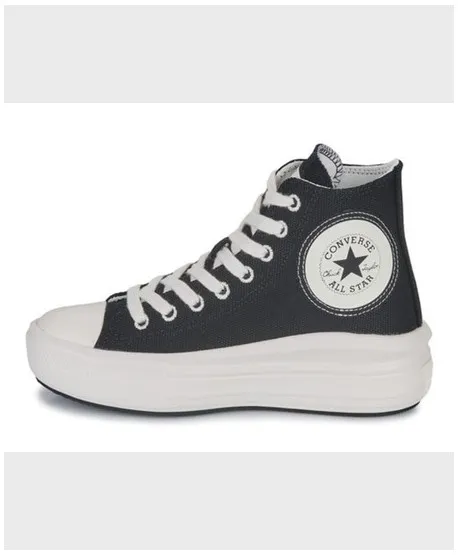 Zapatillas Botines CONVERSE Plataforma All Star Move Negro