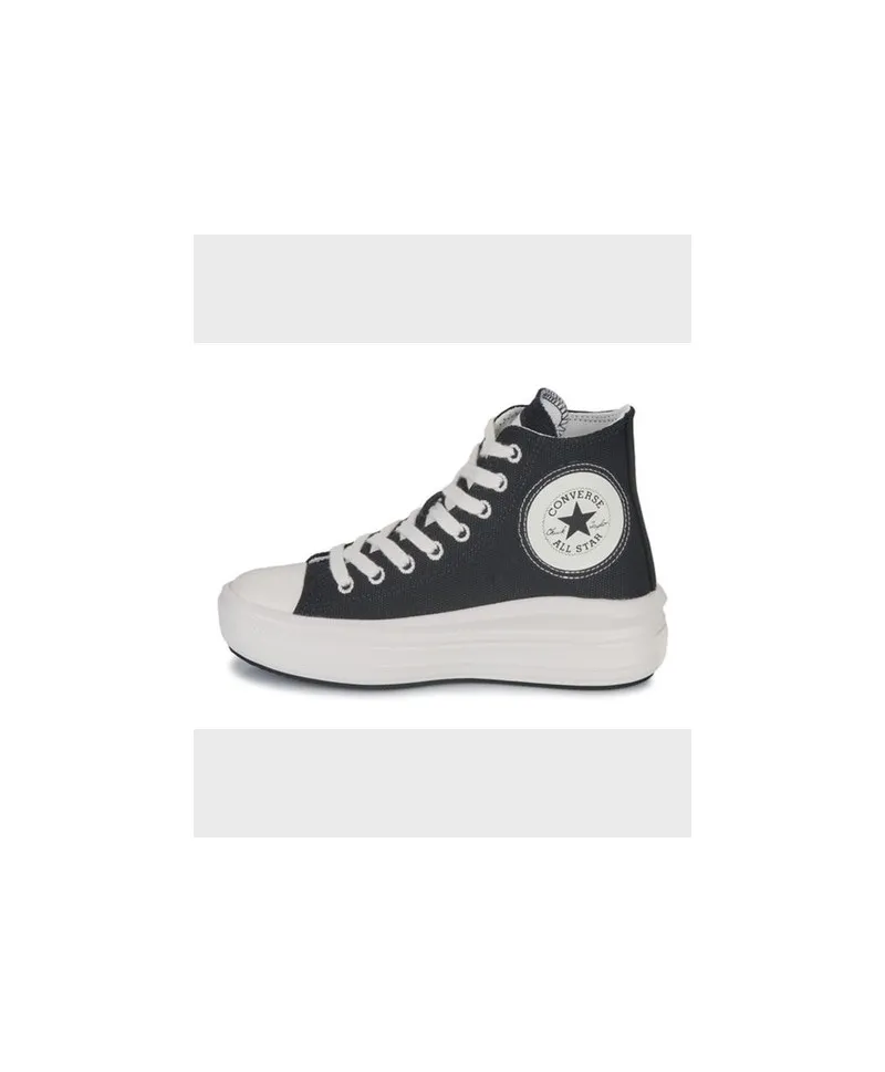 Zapatillas Botines CONVERSE Plataforma All Star Move Negro