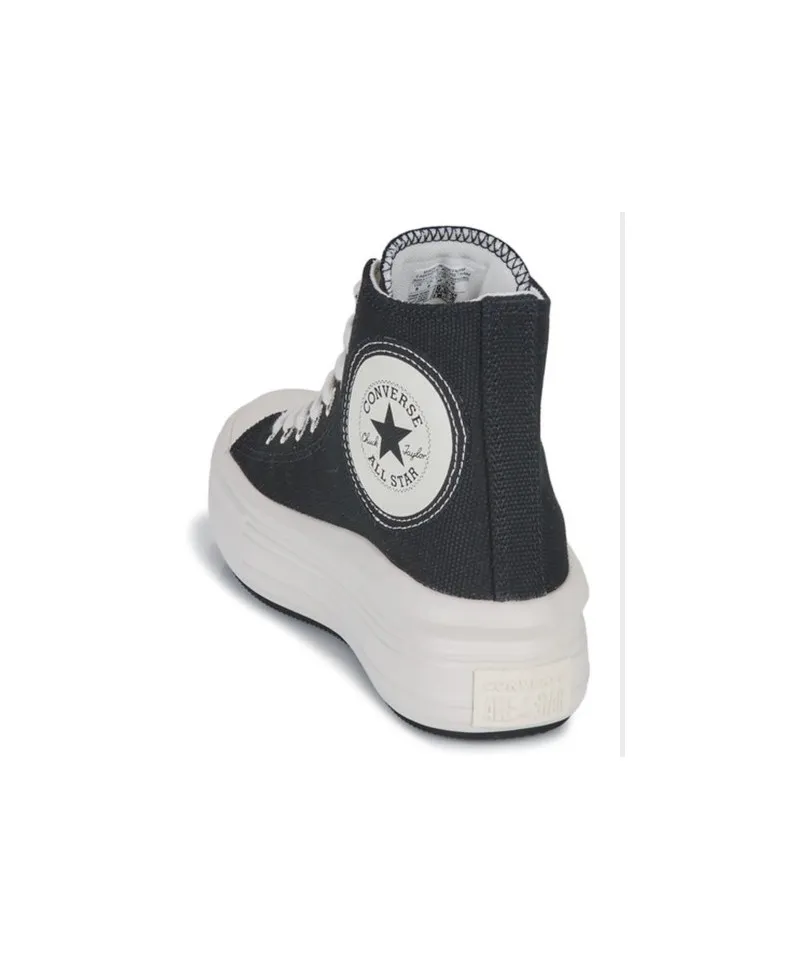 Zapatillas Botines CONVERSE Plataforma All Star Move Negro