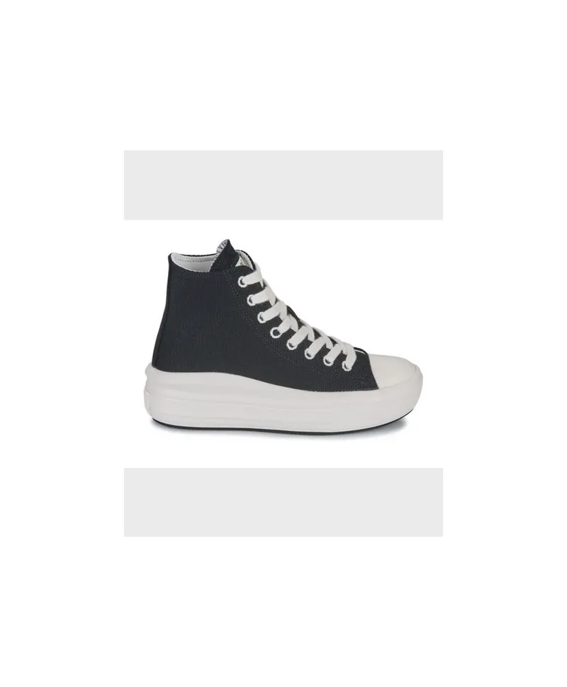 Zapatillas Botines CONVERSE Plataforma All Star Move Negro