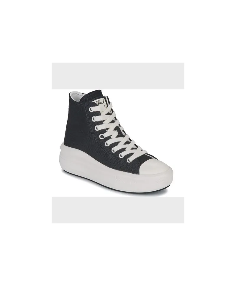 Zapatillas Botines CONVERSE Plataforma All Star Move Negro